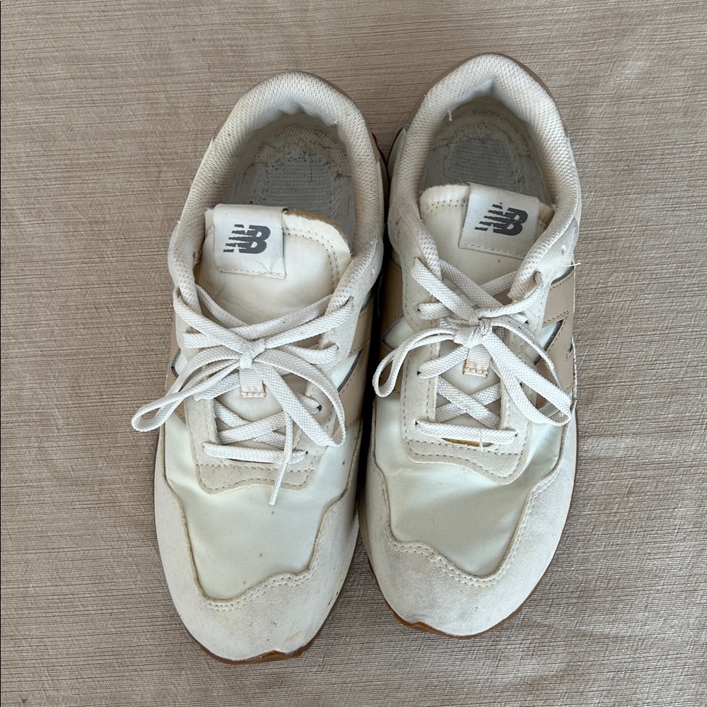 New Balance 237 Beige Turtledove Sneakers Trainers Athletic Shoes Men’s size 7 - Picture 4 of 9